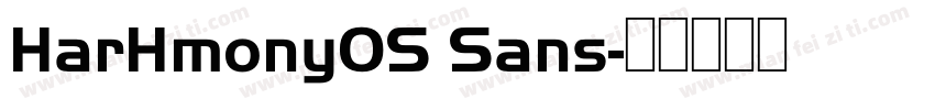 HarHmonyOS Sans字体转换